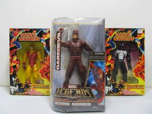 lot 176 image: 3 Larger Size MARVEL Action Figures