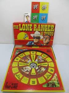 lot 225 image: Vintage LONE RANGER & Tonto Board Game