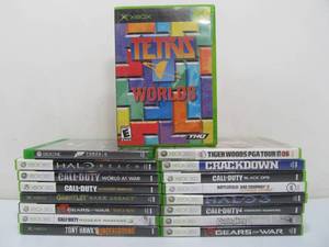lot 233 image: Group of XBOX 360 Video Games