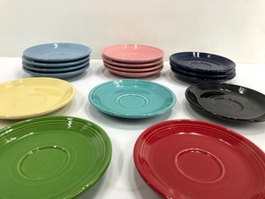 lot 291 image: Lot of FIESTA Ware Saucers