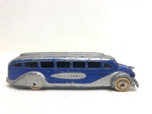 lot 308 image: 2 Large Vintage Tootsietoy GREYHOUND Buses