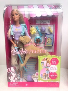 lot 325 image: 2 Brand New BARBIE & Tanner the Dog Play Sets 
