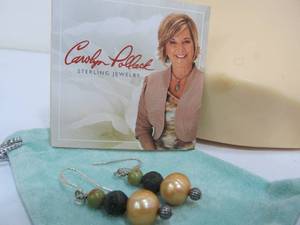 lot 352 image: Set of Sterling Silver & Genuine Pearl Jewelry by Carolyn Pollack