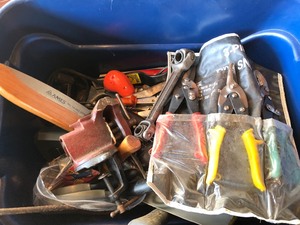lot 32 image: HUGE Lot of Assorted Tools & Toolboxes