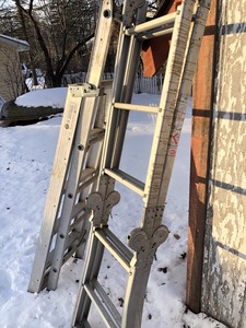 lot 48 image: Pair of Aluminum Ladders
