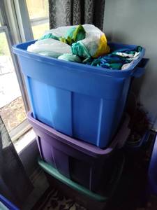 Huge Collection of Fabric- Mostly Vintage