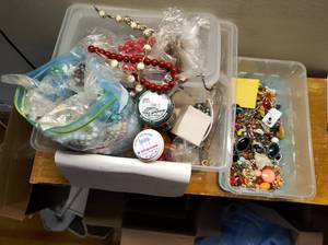 Huge Collection of Broken and No Match Jewelry Items