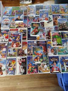Huge Collection of VHS Tapes