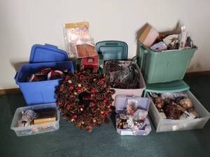 Huge Collection of Craft Supplies and Holiday Dcor