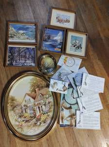 Collection of Artwork and Frames