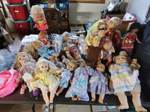 Collection of Dolls, Doll Parts, and Accessories