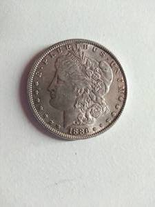 1886 Morgan Silver Dollar