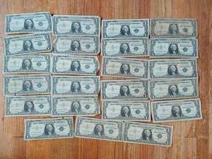 23 1957 Silver Certificate Notes