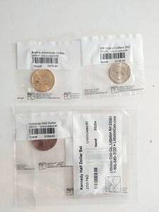Collection Of Four Uncirculated Coins