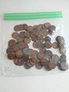 Collection Of Assorted Pennies