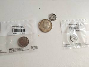Collection Of Four Coins