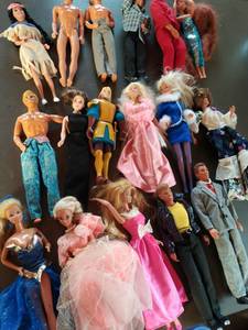 Collection of Barbies & Other Dolls