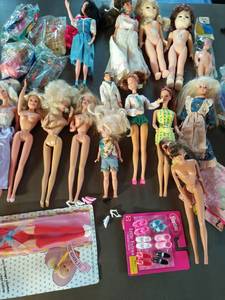 Collection of Barbies & Other Dolls