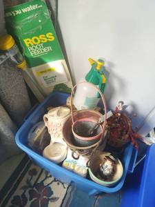 Collection of Planters and Garden Items