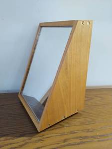 Rotating Mirror with Jewelry Storage
