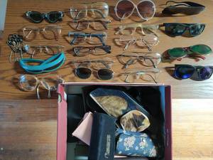 Collection of Eye Glasses and Accessories