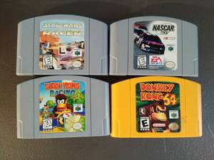 Four Nintendo 64 Games
