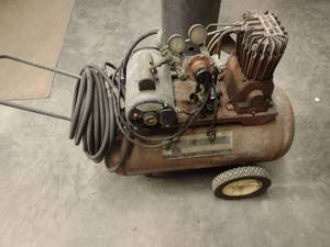 Air Compressor, 2 hp, 230 Volt, Wor...