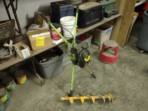 General Model 31 Two-Man Gas Auger,...