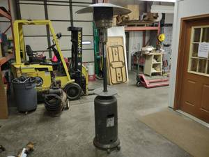 Patio Heater, LP Gas, Works...