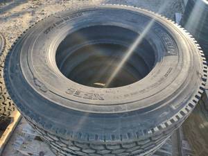 (3) Retread 27580R22.5 Tires...