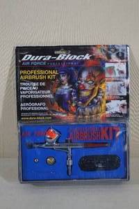 lot 10 image: NEW Dura-Block Air Force Professional Airbrush Kit