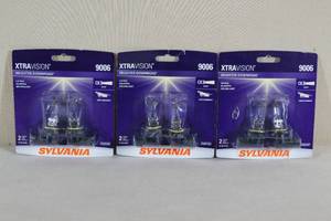 lot 26 image: Sylvania XtraVision 9006 Headlight Bulbs