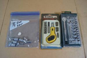 lot 41 image: 14 Drive Socket Kits and Bits