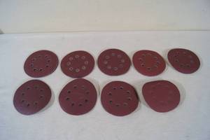 lot 15 image: Hook and Loop Sanding Discs - P60-P600