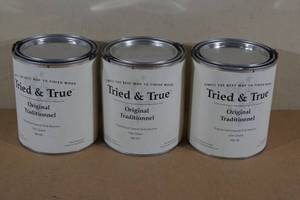 lot 53 image: 3 Quarts of Tried and True Linseed Oil