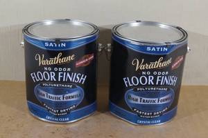 lot 54 image: Varathane Polyurethane Floor Finish