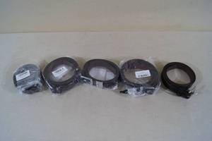 lot 78 image: Boston Leather Buckle Closure Belts - 1.25