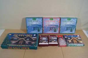 lot 132 image: Christmas Lights and Hooks