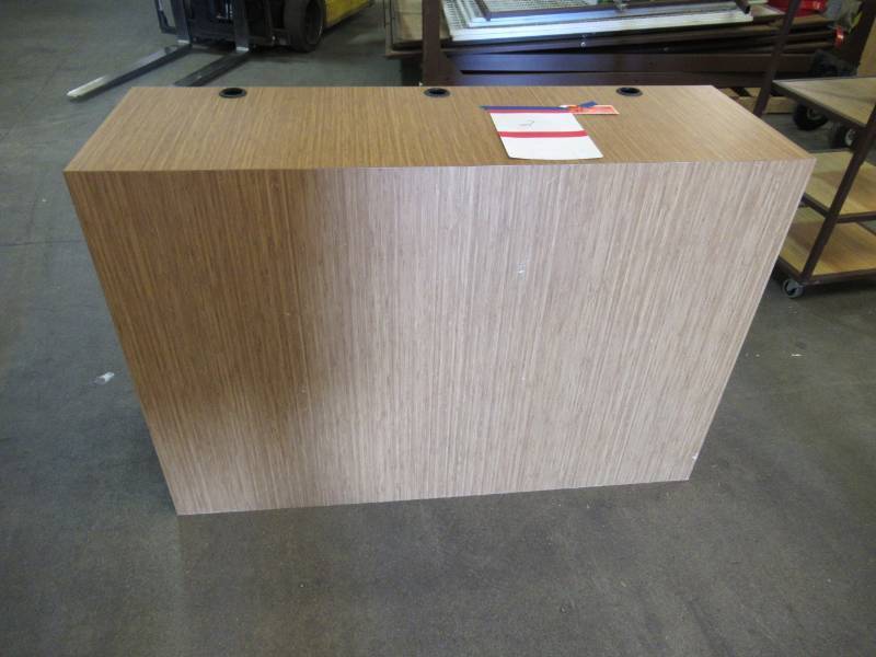 lot 588 image: 54x16x36-34T Wooden CounterDisplay