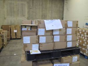 lot 501 image: Roughly 85 Boxes of NEW Riot Paper Cards Supreme Thanks Than You Cards - 1020 10-Packs