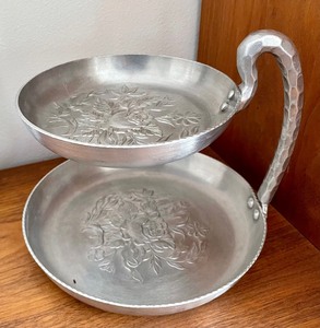 Vintage Hammered Aluminum Items
