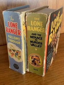 Two Vintage Lone Ranger Big Little Books