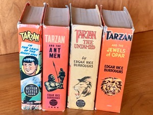 Four Vintage Tarzan Big Little Books