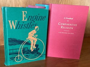 Variety of Vintage Books & Bookends