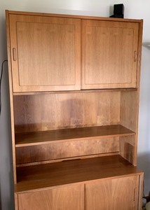 Mid Century Bookcase Display Unit