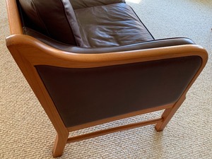 Danish Mid Century Love Seat