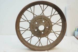 lot 25 image: vintage wheel