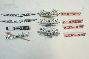 lot 71 image: car emblems