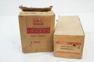 lot 73 image: fuel pump and distributor