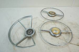 lot 171 image: vintage Ford steering wheels